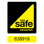 Gas Safe Registered — 638919