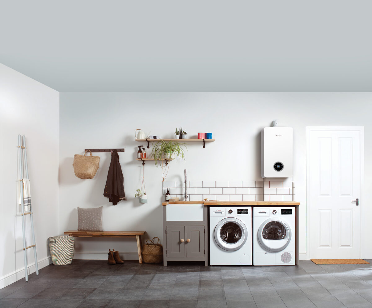 Worcester Bosch Greenstar 4000 installed in a utility room